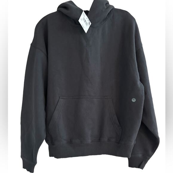 NWT American Eagle Gray Grey Hoodie Hooded Sweatshirt 2023 XS Extra Small Top - Picture 2 of 15